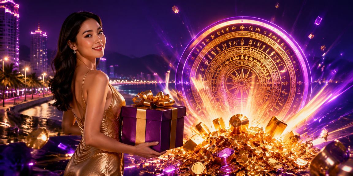 Ánh đèn neon Nha Trang về đêm với không khí cá cược sôi động